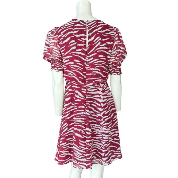 Pretty Lady Red Dress Vince Camuto Size 4 NWT - Picture 4 of 8